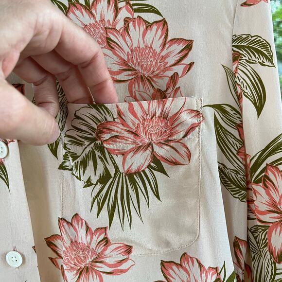 Equipment Women's Quinne Blouse In Sunkissed Multi 100% Silk Size S - Picture 6 of 7